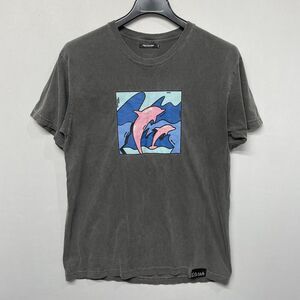 Pink + Dolphin Men Short Sleeve T-Shirt Tee Top Size Large B328 -14